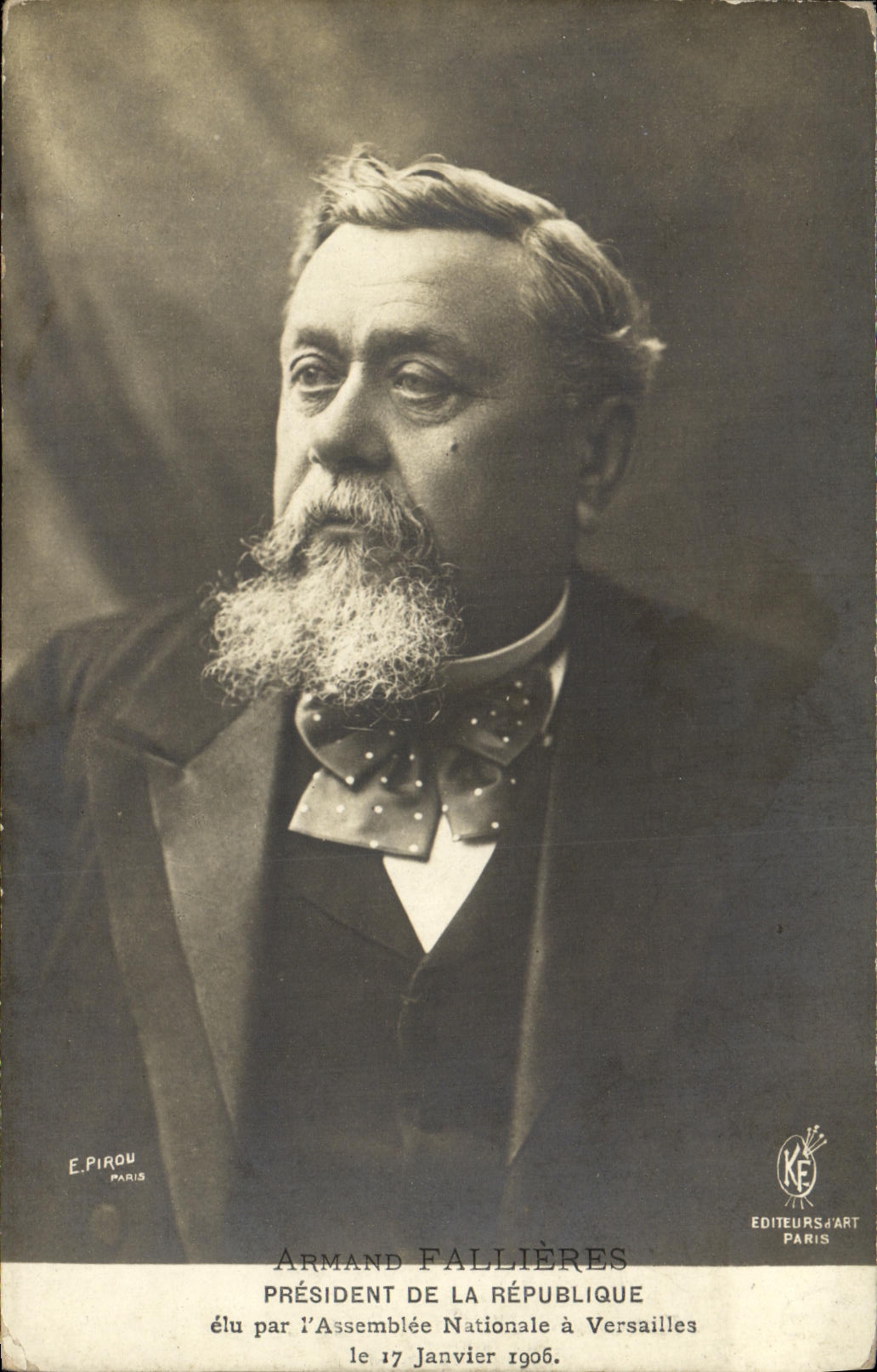 CPA Armand Fallieres President de la Republique 