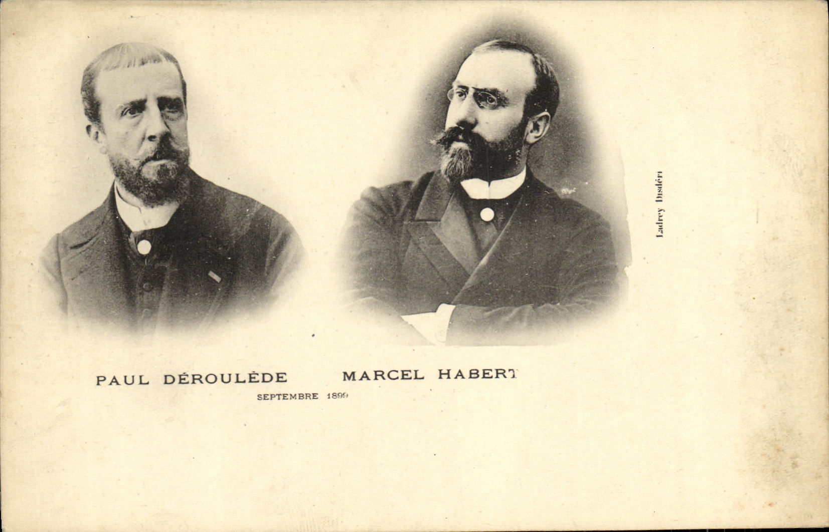 CPA Paul Deroulede Marcel Habert Septembre 1899
