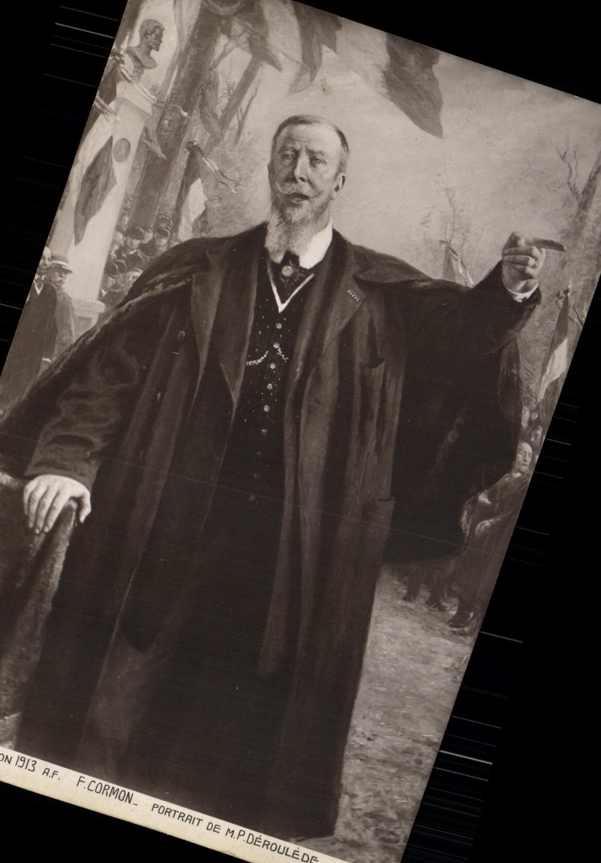 CPA F Cormon Salon 1913 Portrait de Deroulede