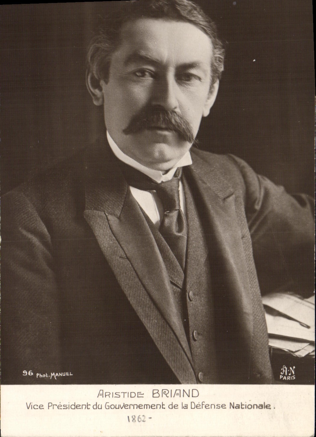 CPA Aristide Briand vice President Gouvernement de la Defense Nationale