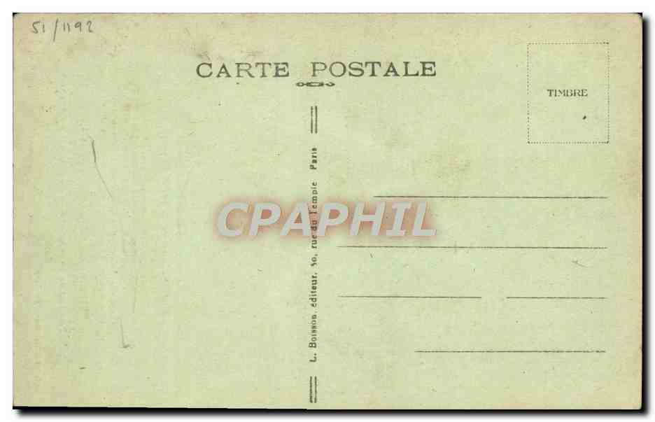 CPA M Paul Doumer President de la Republique — Rückseite