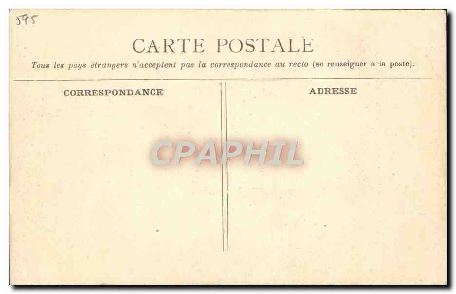 CPA Maurice Berteaux Depute Ministre de la guerre 1905 — Rückseite