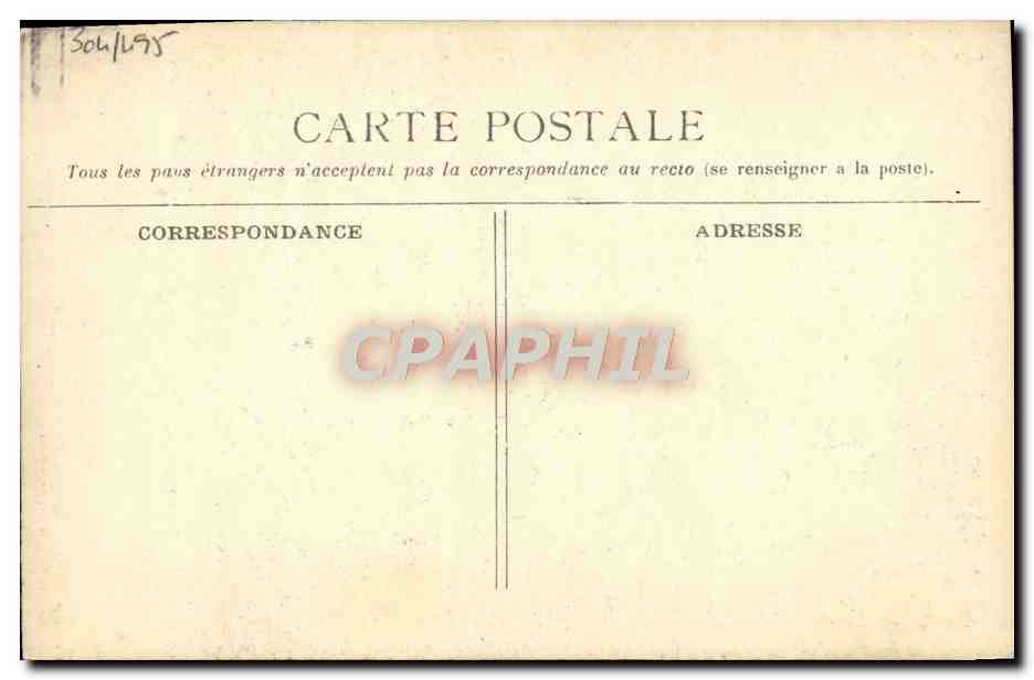 CPA Henri Rochefort Publiciste 1904 — Rückseite