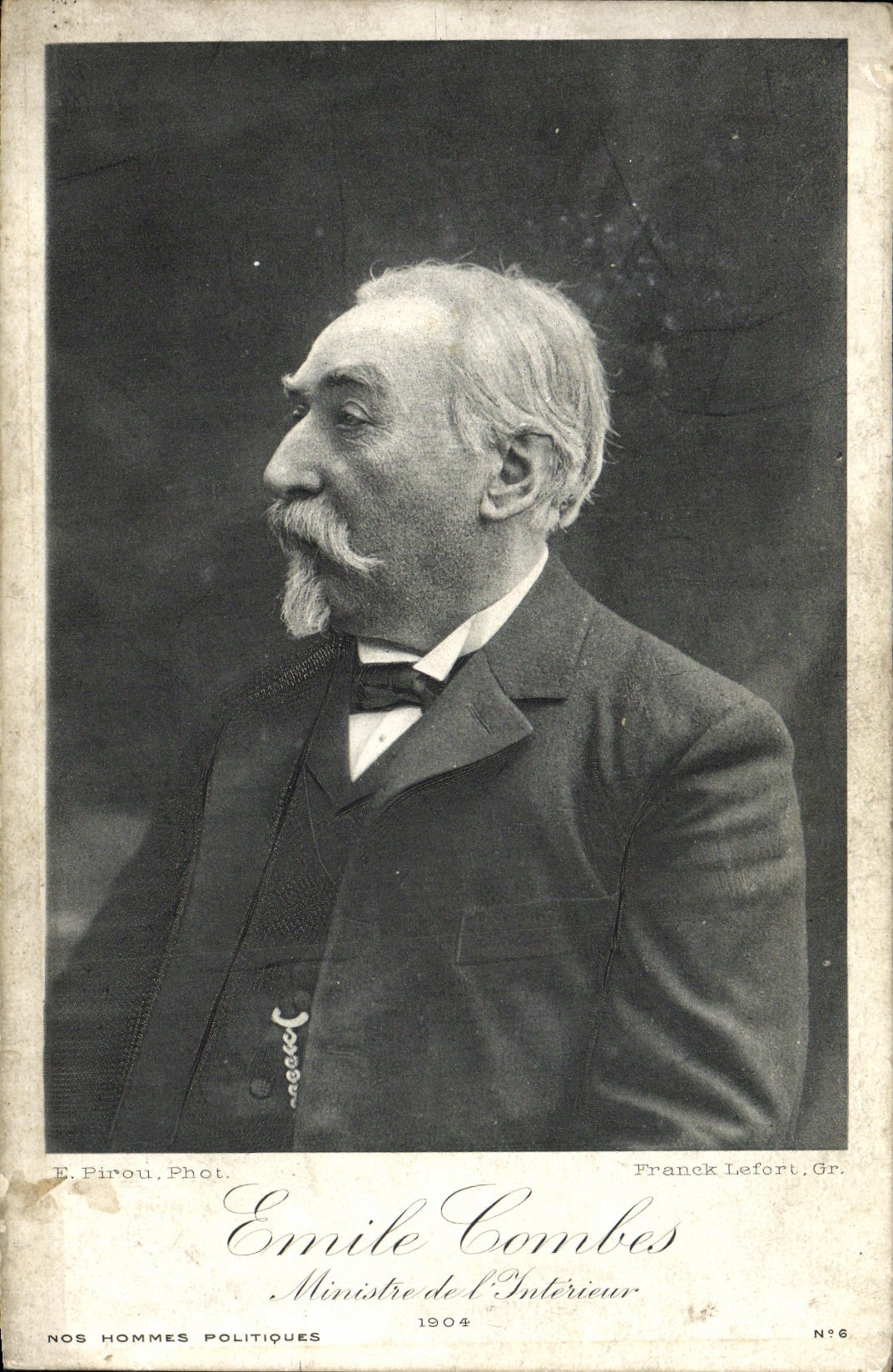 CPA Emile Combes Ministre de l'interieur
