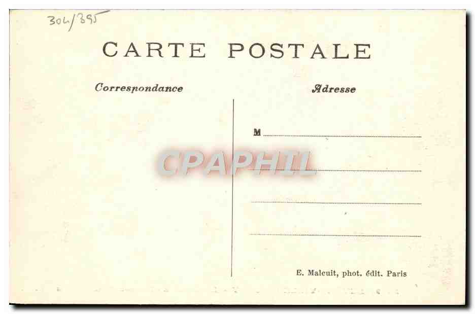 CPA Sevres Ville D'Avray Les Jardins Maison de Gambetta  — Rückseite
