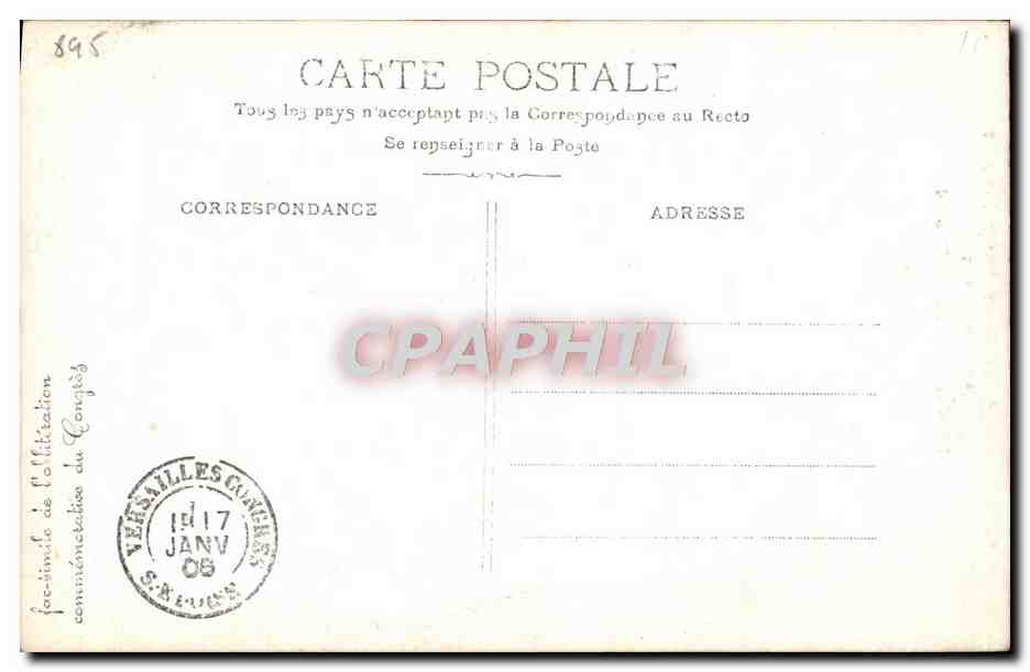 CPA Republique Francaise Les Presidents Fallieres FAure Loubet Perier Crevy Mac Mahon Thiers Carnot  — Rückseite