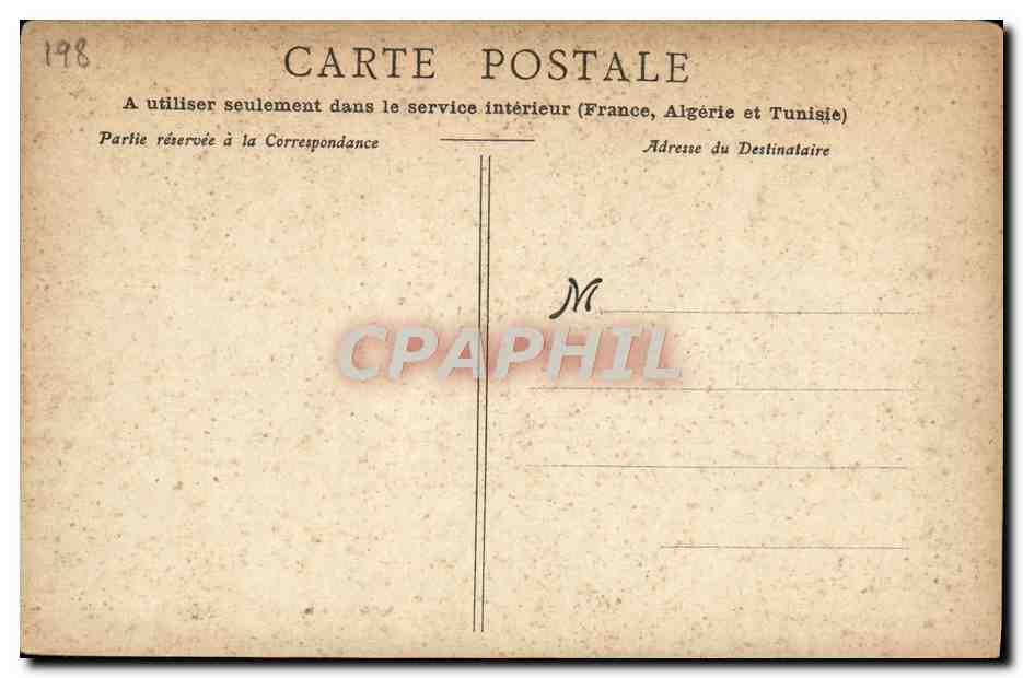 CPA Flotte de guerre Francaise Torpilleur 38 — Verso