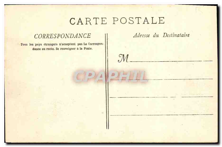CPA Bateau Le Durandal Contre torpilleur  — Verso