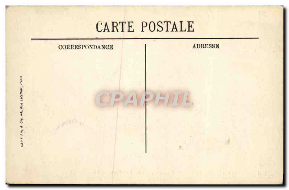 Marine de guerre — "Trident", contre-torpilleur — LL. — N° 106 — Verso