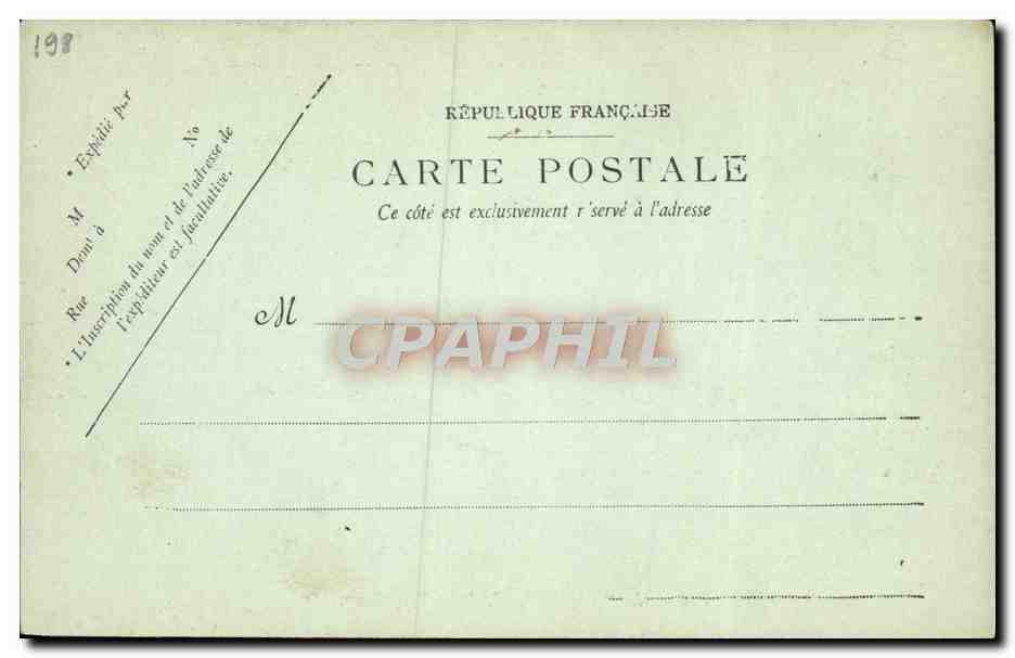 Le "Casabianca", Aviso Torpilleur — n° 583 — Camini A. Bougault — Verso