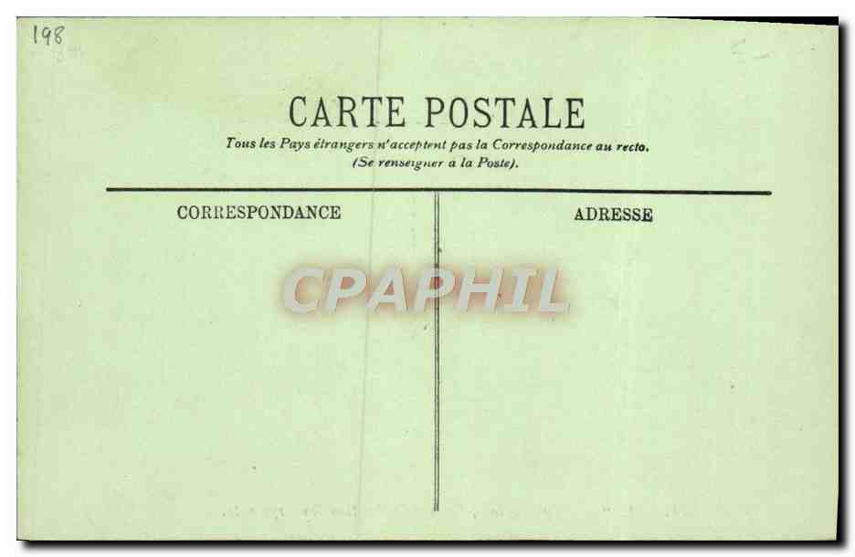 Le "Duguy-Trouin", École d'Application des Aspirants — A. Bougault, n° 574 — Verso