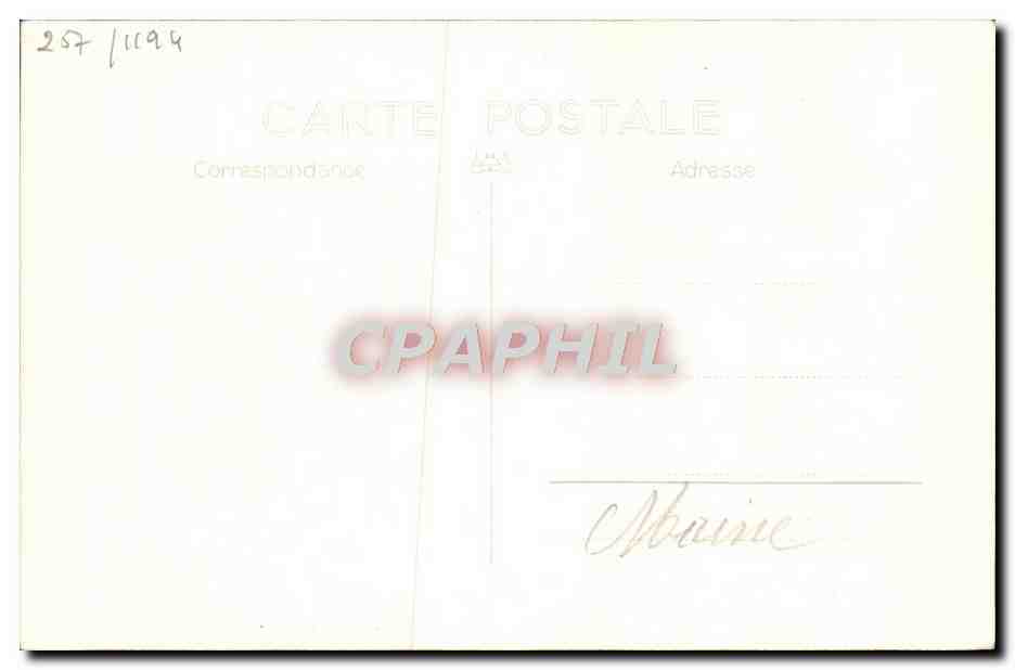 CPA Bateau H M S Maine Navire hopital — Verso