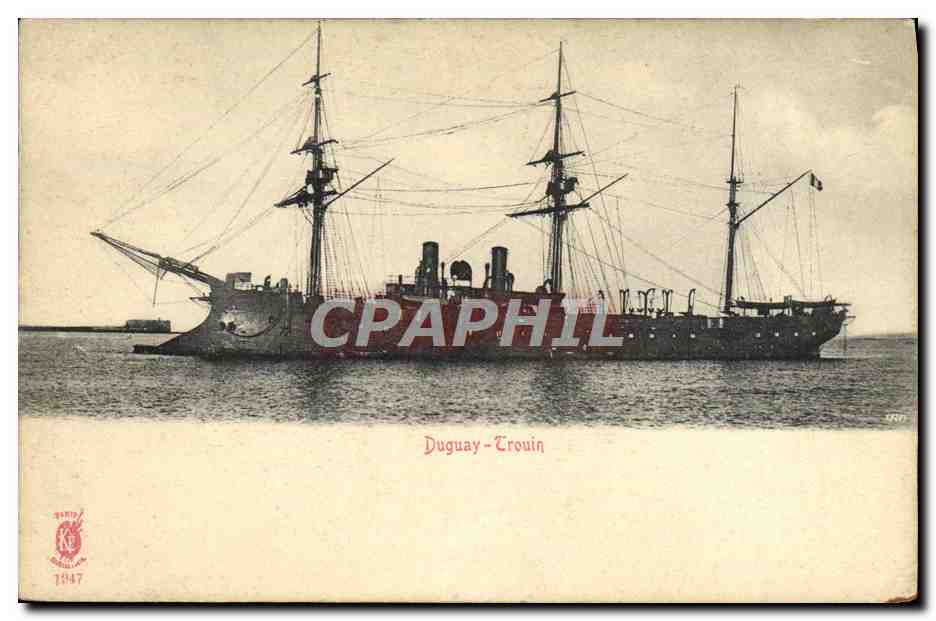 CPA Bateau Duguay Trouin