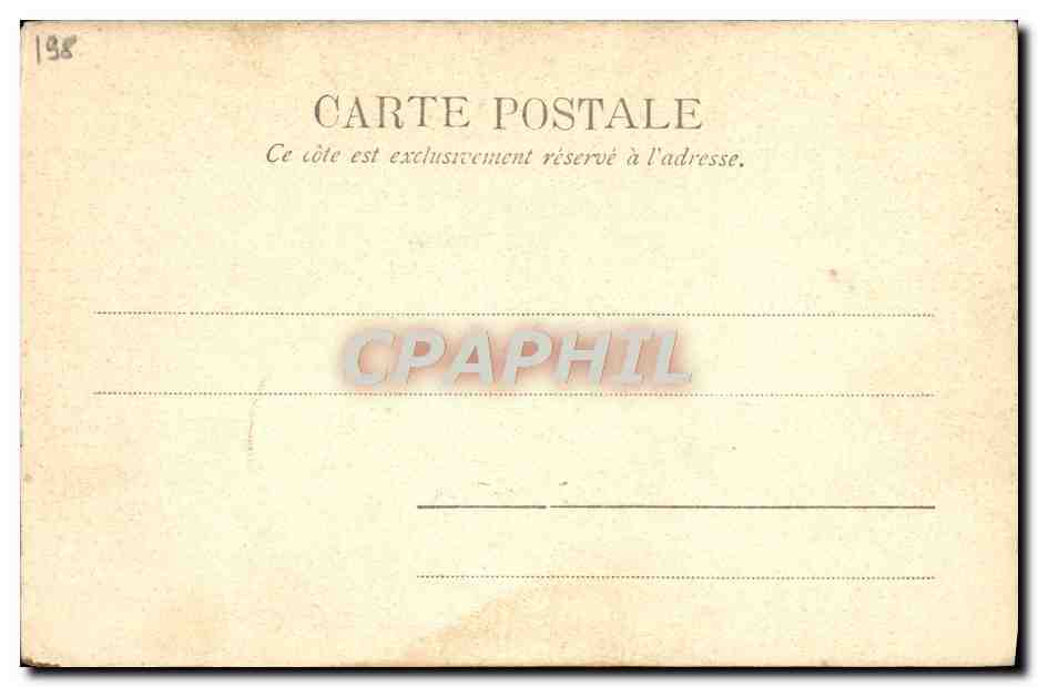 CPA Bateau Duguay Trouin — Verso