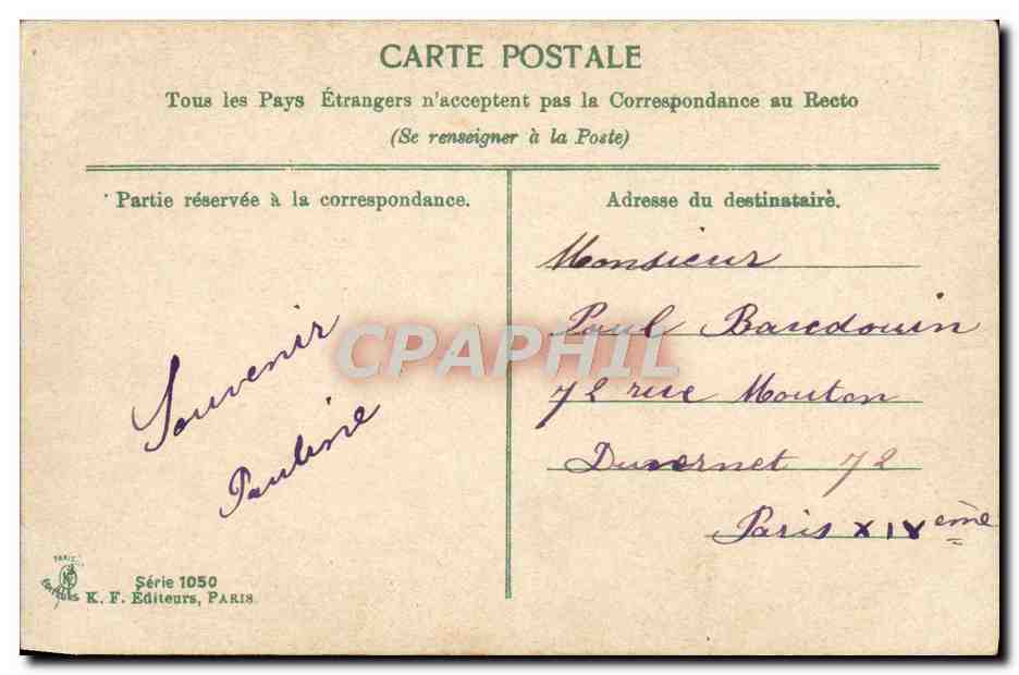 Saint-Louis — Croiseur d'Escadre — Joviciol.A — Reverso