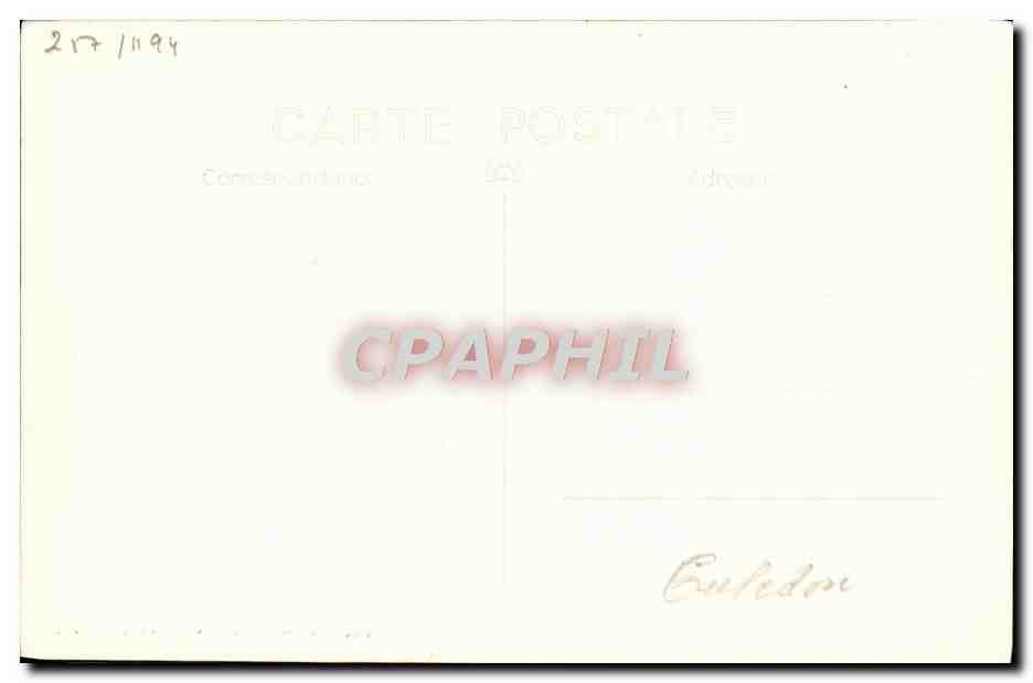 CPA Bateau HMS Caledon — Verso