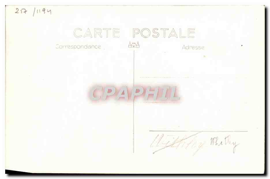 CPA Bateau HMS Whitley  — Verso