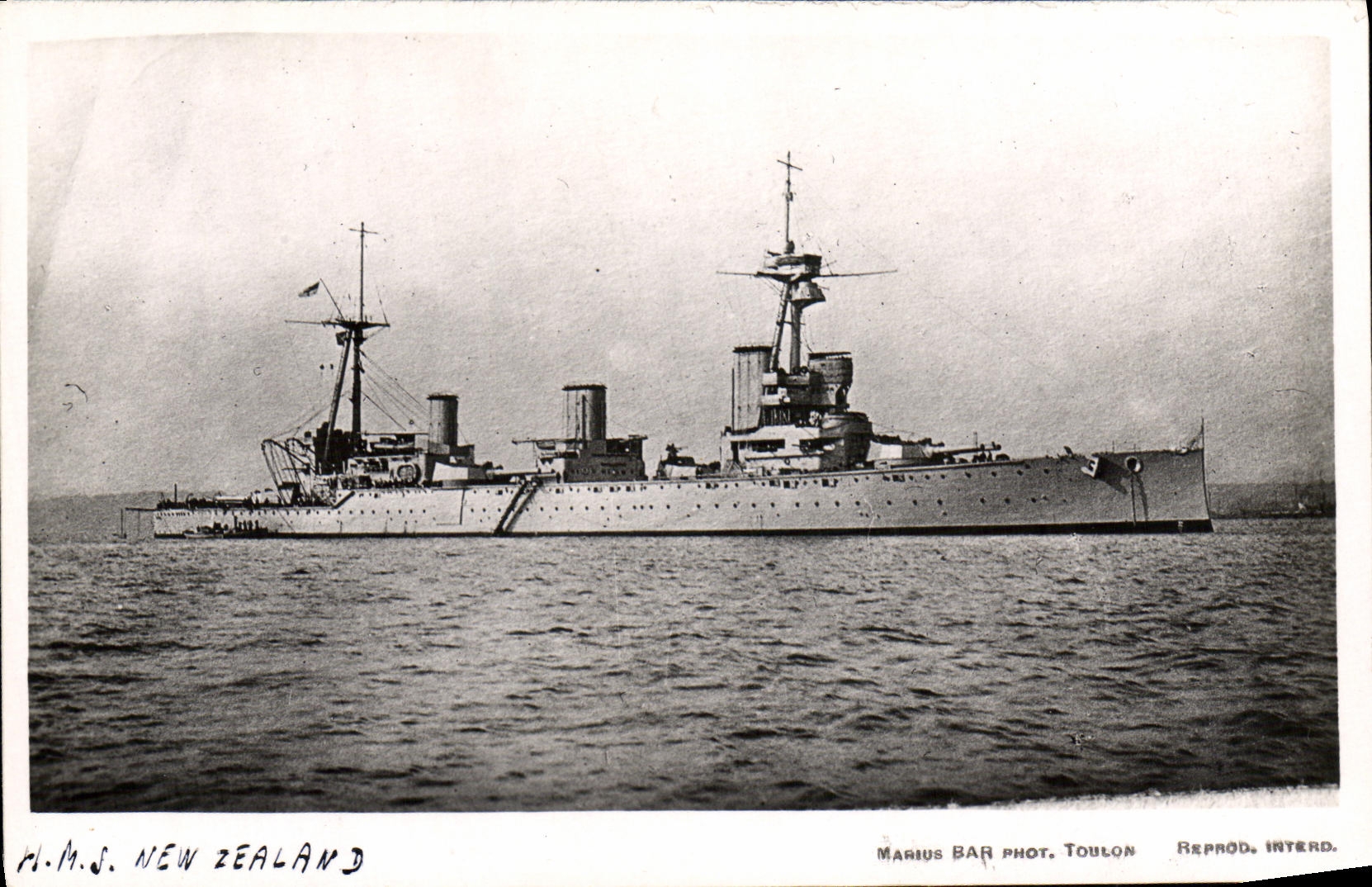 CPA Bateau HMs New zealand