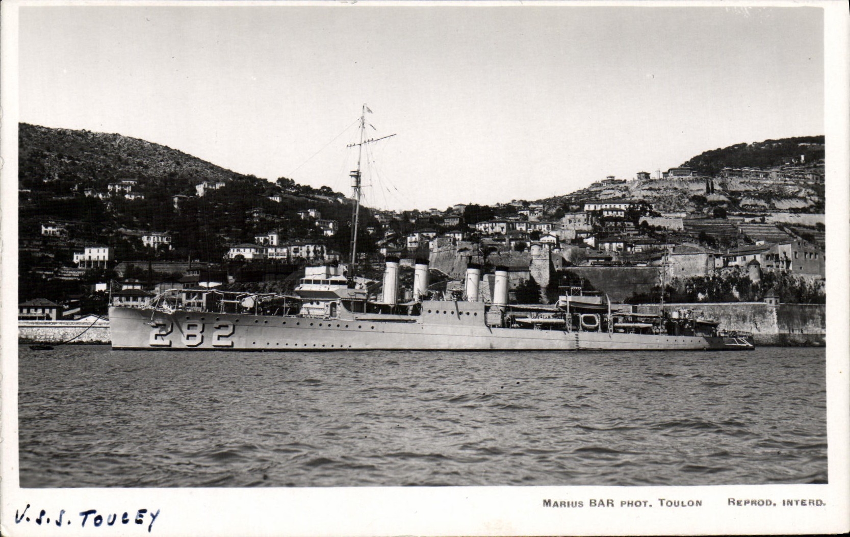 CPA Bateau HMs Touley