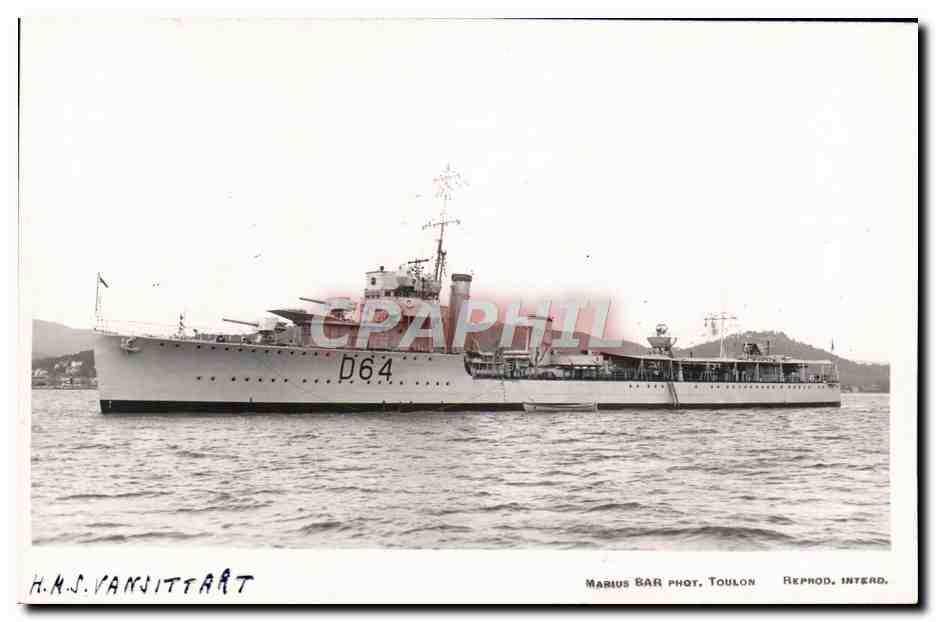 CPA Bateau HMs Vanjittart