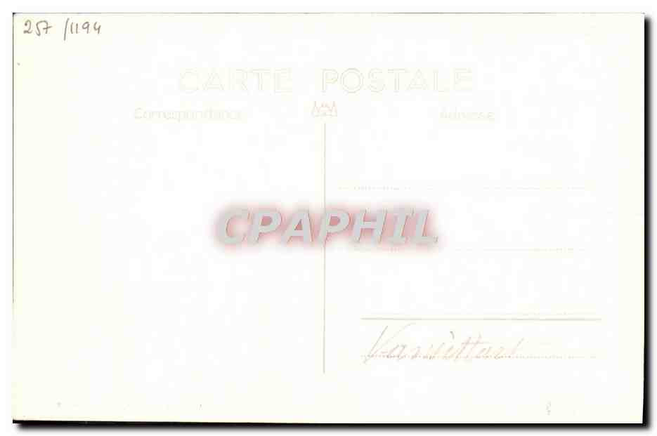 CPA Bateau HMs Vanjittart — Verso