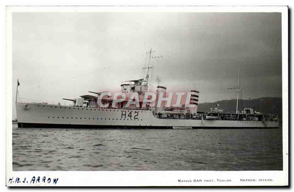 CPA Bateau HMs Arrow