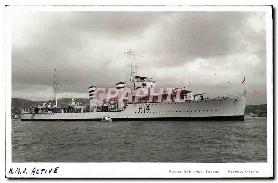 CPA Bateau HMS Active