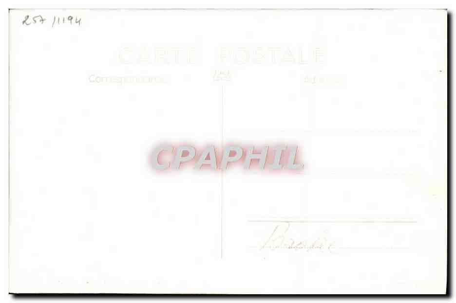 CPA Bateau HMS Broke  — Verso