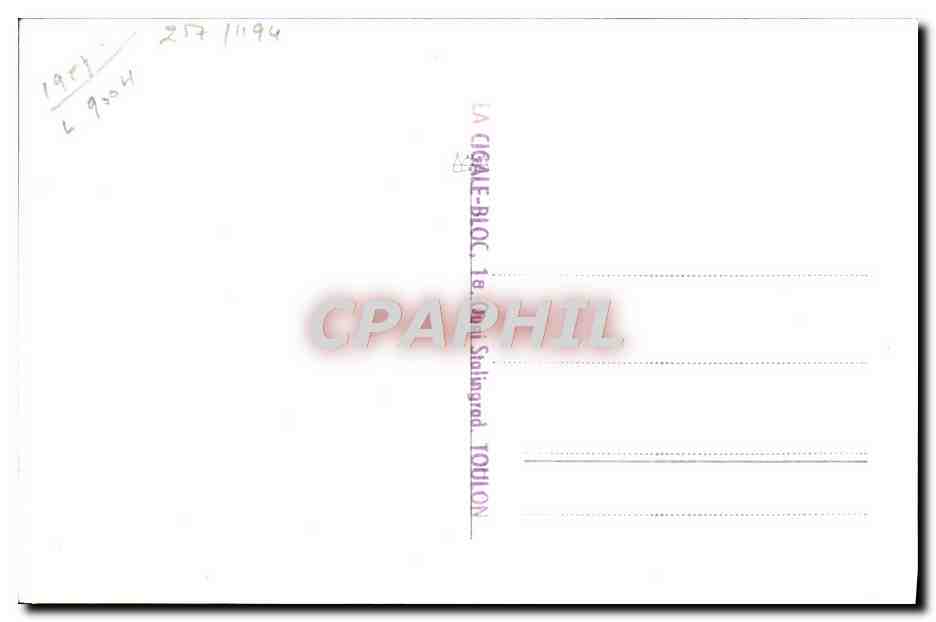 CPA Bateau LST Rance  — Verso