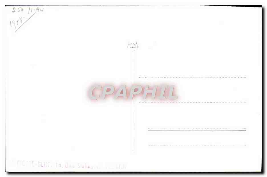 CPA Bateau Gustave Zede — Verso