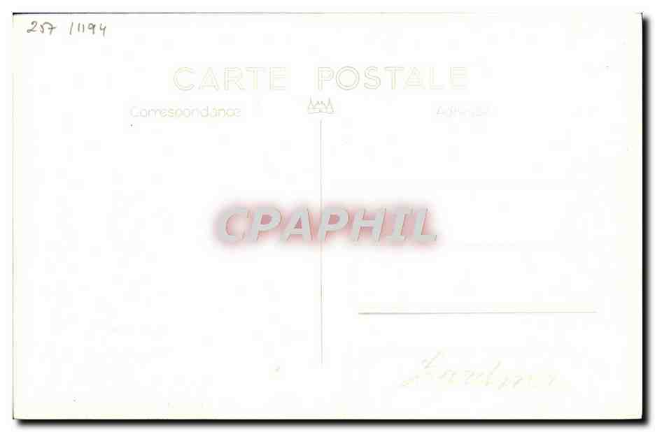 CPA Bateau USS Lardner — Verso