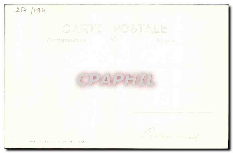 CPA Bateau HMS Collingwood — Verso
