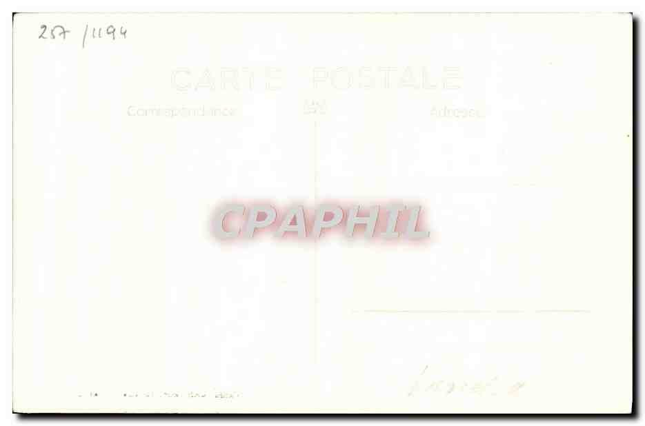 CPA Bateau HMS Vanessa — Verso