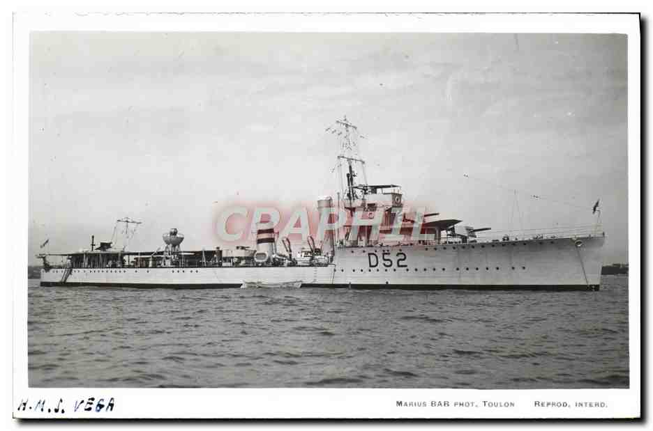 CPA Bateau HMS Vega