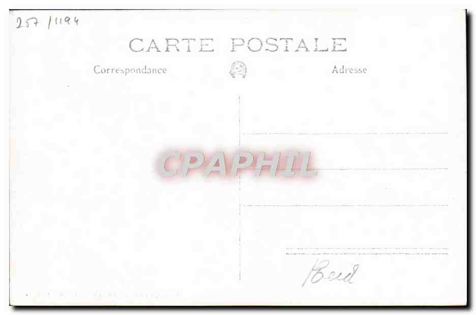 CPA Bateau USS eid — Verso