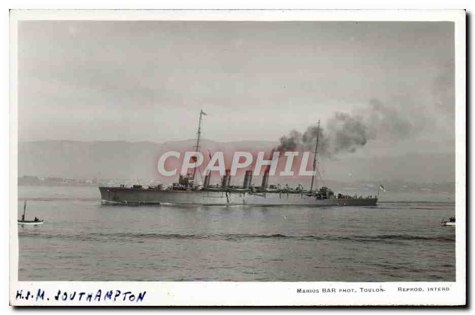 CPA Bateau HMS Southampton