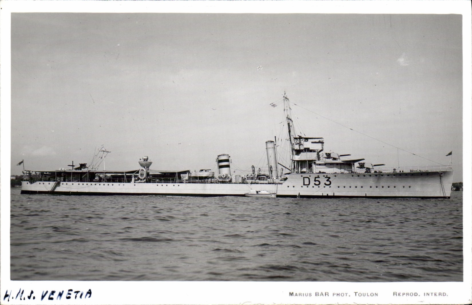 CPA Bateau HMS Venetia