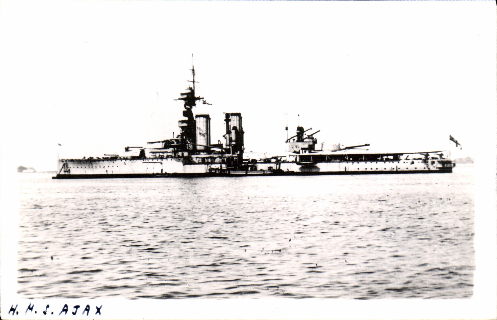 CPA Bateau HMS Ajax