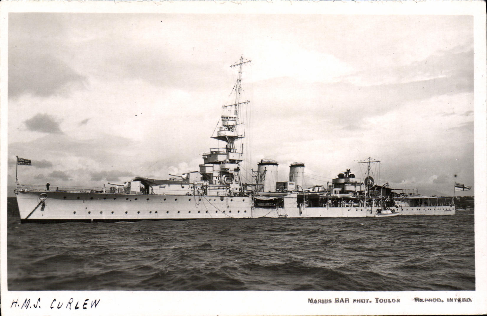 CPA Bateau HMS Curlew