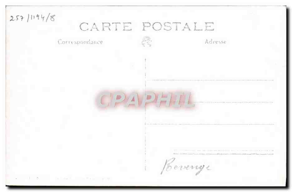 CPA Bateau HMs Revenge — Verso