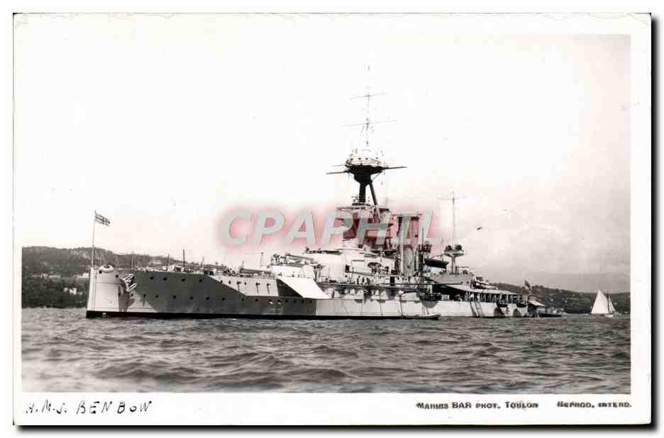 CPA Bateau HMS Benbow