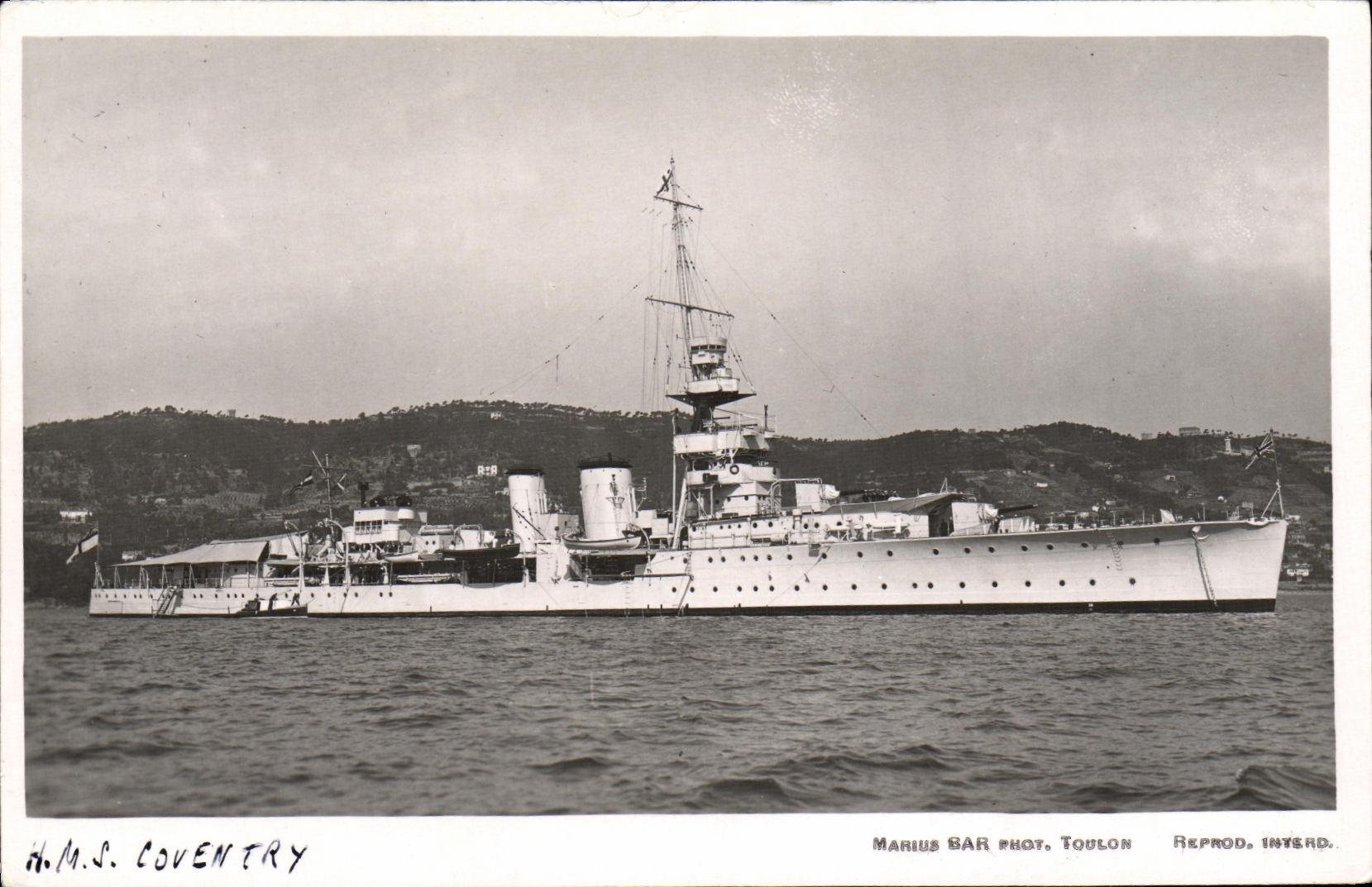 CPA Bateau HMS Coventry