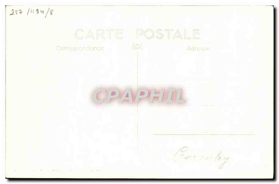 CPA Bateau HMS Coventry — Verso