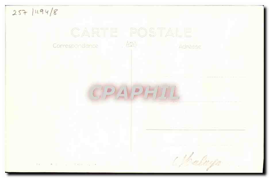 CPA Bateau HMS Malaya — Verso