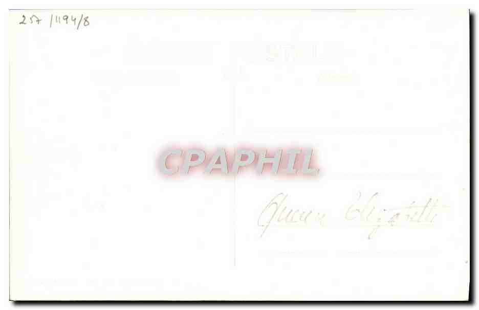 CPA Bateau HMS Queen Elizabeth — Verso