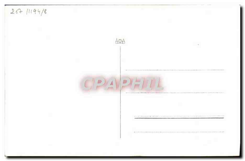 CPA Bateau Ingersoll Destroyer USS 20 12 1952 — Verso