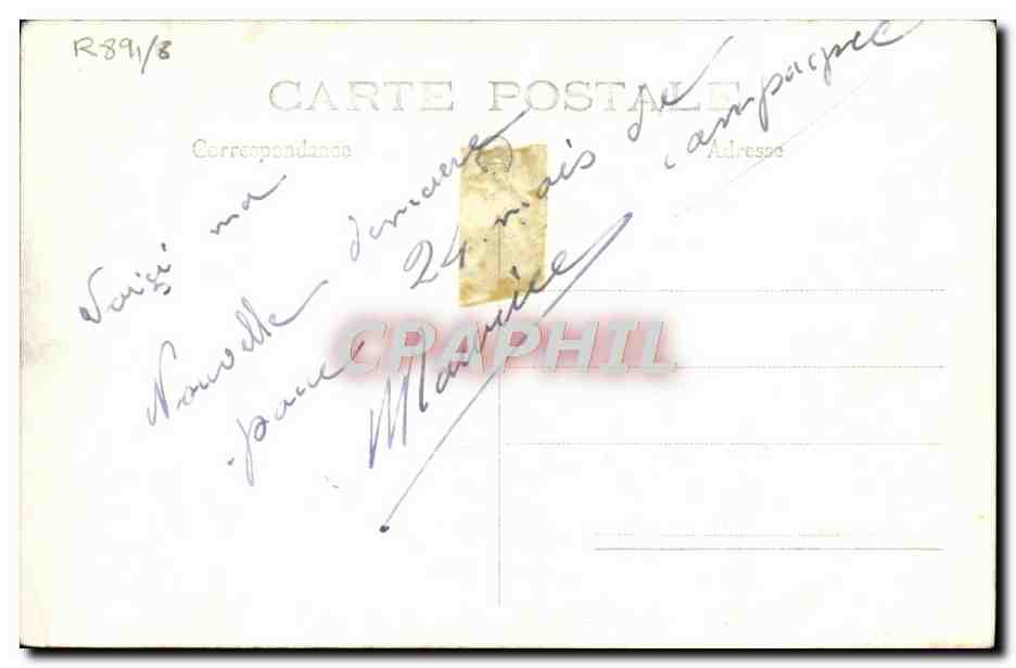 CPA Bateau Transport Petrolier Elorn — Verso