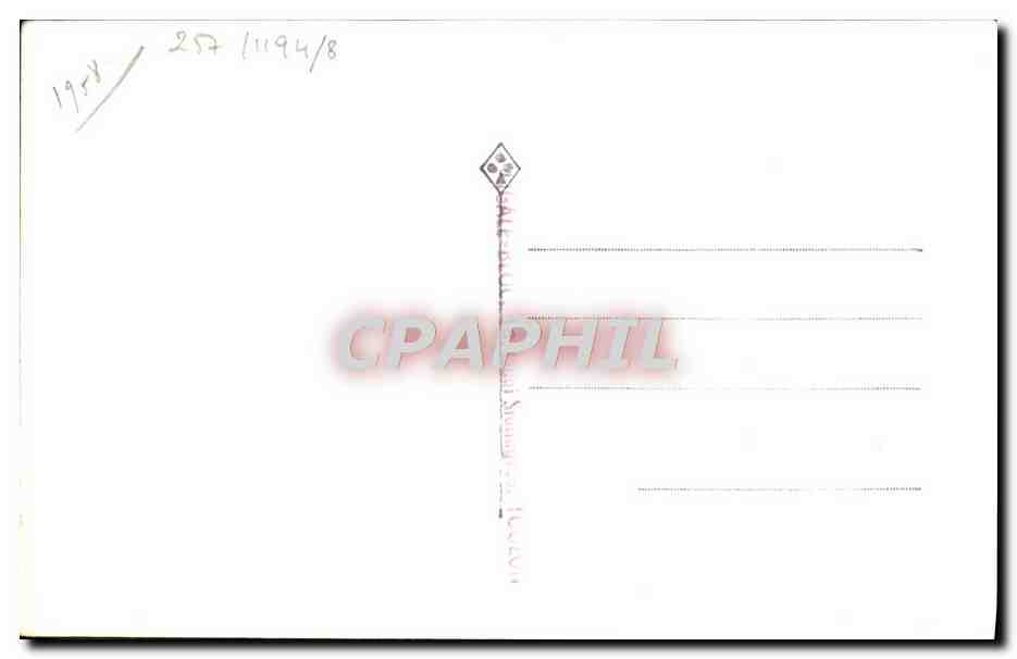 CPA Bateau Dragueur Giroflee — Verso