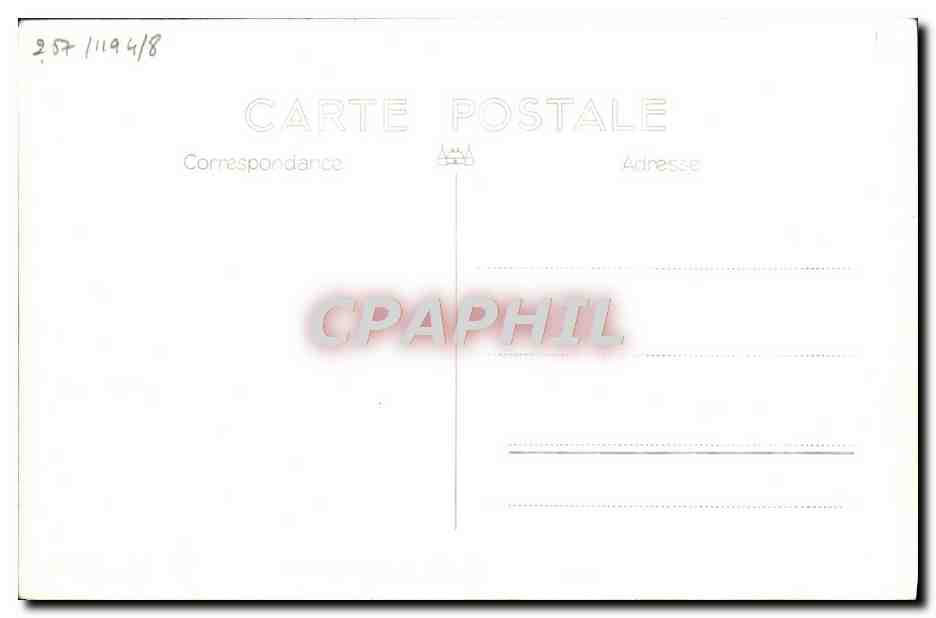 CPA Bateau Croiseur Emile Bertin — Verso