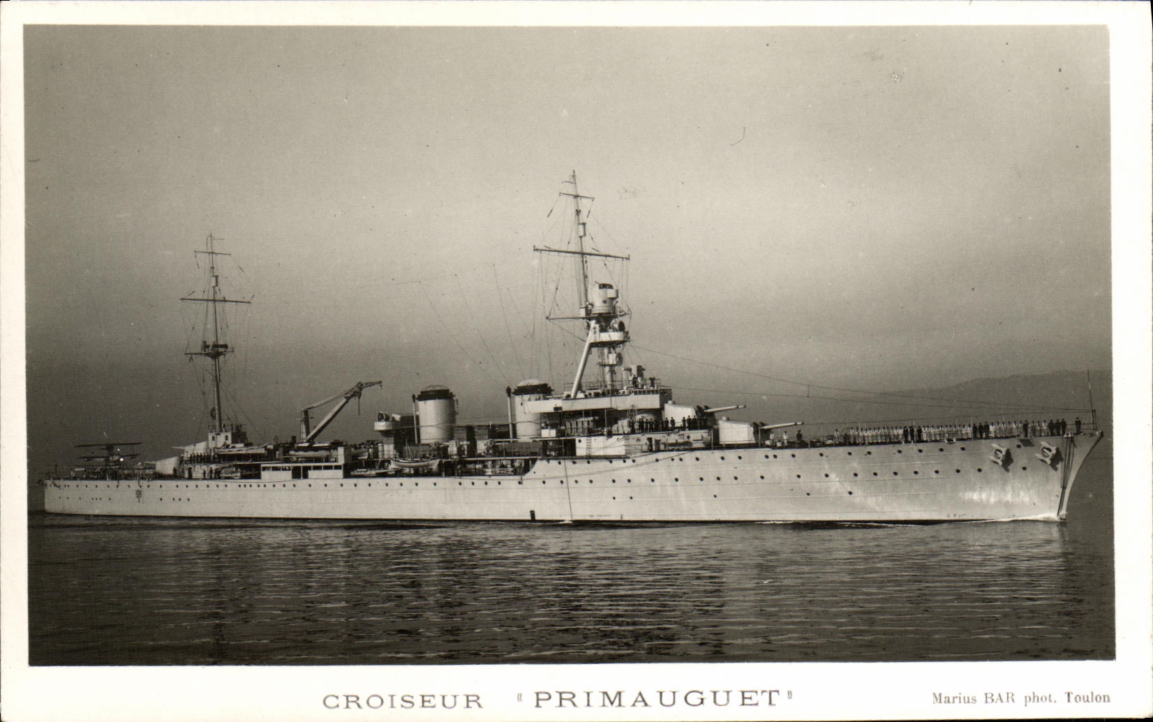 CPA Bateau Croiseur Primauguet